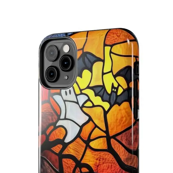 Spectral Stained Glass Halloween Tough Phone Case for iPhone and Samsung - Image 32
