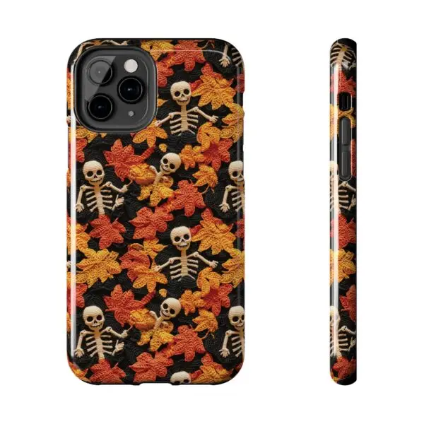 3D Autumn Skeleton Tough Phone Cases for iPhone and Samsung - Image 21