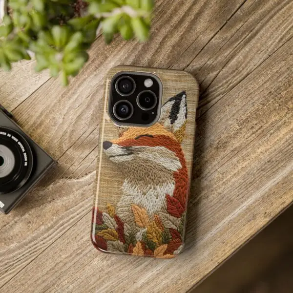 Autumn Whimsy Fox Magnetic Tough Case for iPhone and Samsung - Image 95