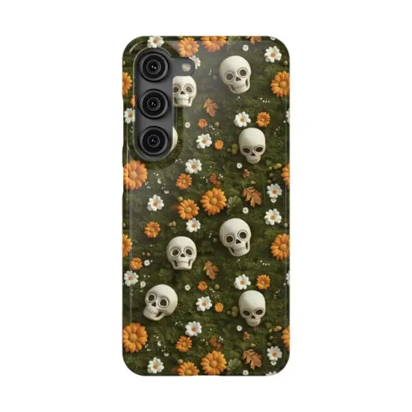 Autumn Requiem Mossy Autumn Skull Slim Phone Case for iPhone and Samsung - Image 42