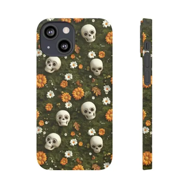 Autumn Requiem Mossy Autumn Skull Slim Phone Case for iPhone and Samsung - Image 22