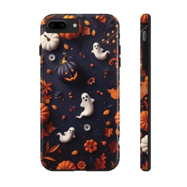 Spooky Harvest Autumn Halloween Skulls Tough Phone Cases for iPhone and Samsung - Image 6