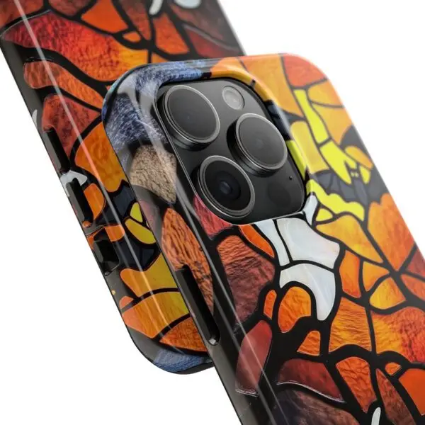 Spectral Stained Glass Halloween Tough Phone Case for iPhone and Samsung - Image 92