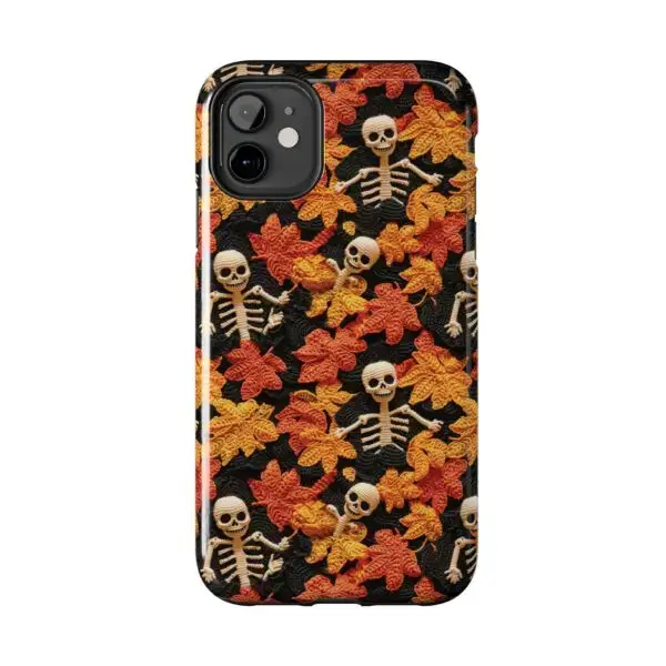 3D Autumn Skeleton Tough Phone Cases for iPhone and Samsung - Image 16