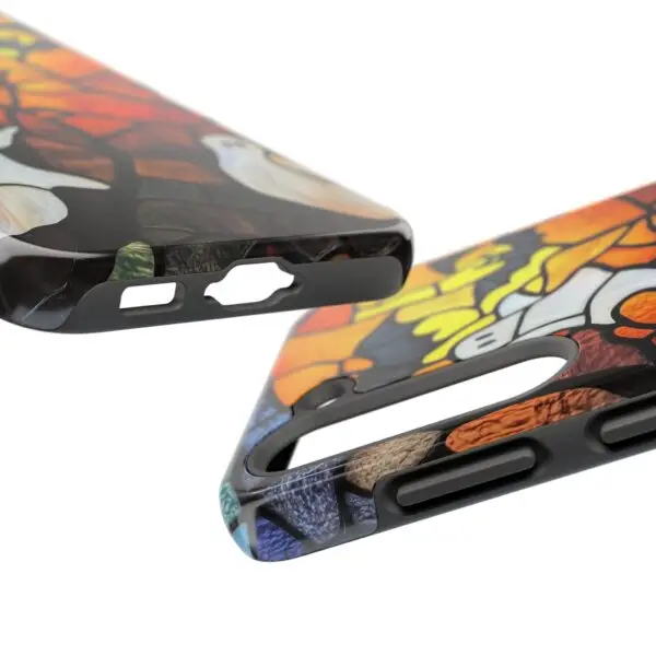 Spectral Stained Glass Halloween Tough Phone Case for iPhone and Samsung - Image 113