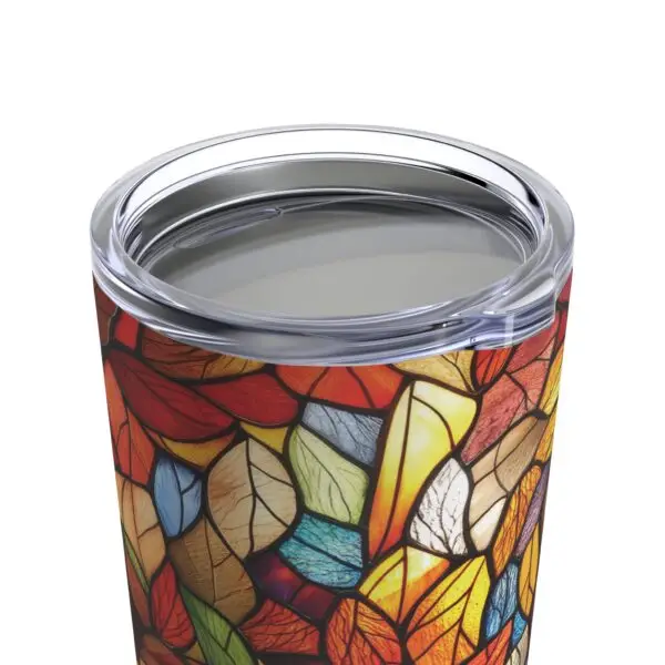 Autumn Mosaic Stainless Steel Tumbler 20oz - Image 6