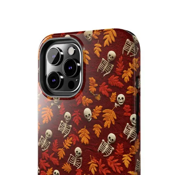 3D Orange Autumn Skeleton Tough Phone Cases for iPhone and Samsung - Image 53