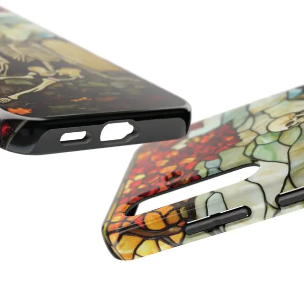 Autumn Graveyard Skeleton Tough Phone Cases for iPhone and Samsung - Image 108