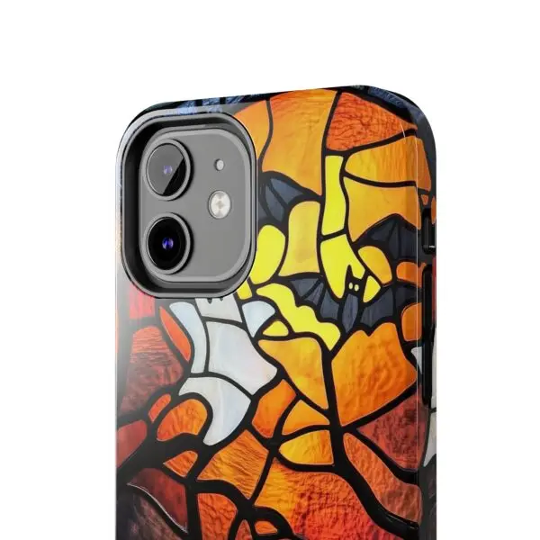Spectral Stained Glass Halloween Tough Phone Case for iPhone and Samsung - Image 38