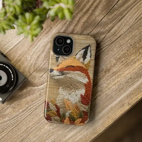 Autumn Whimsy Fox Magnetic Tough Case for iPhone and Samsung - Image 5
