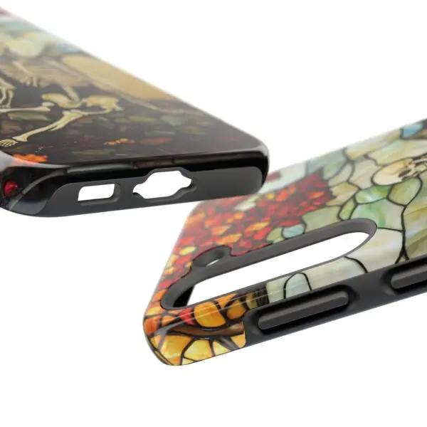 Autumn Graveyard Skeleton Tough Phone Cases for iPhone and Samsung - Image 113