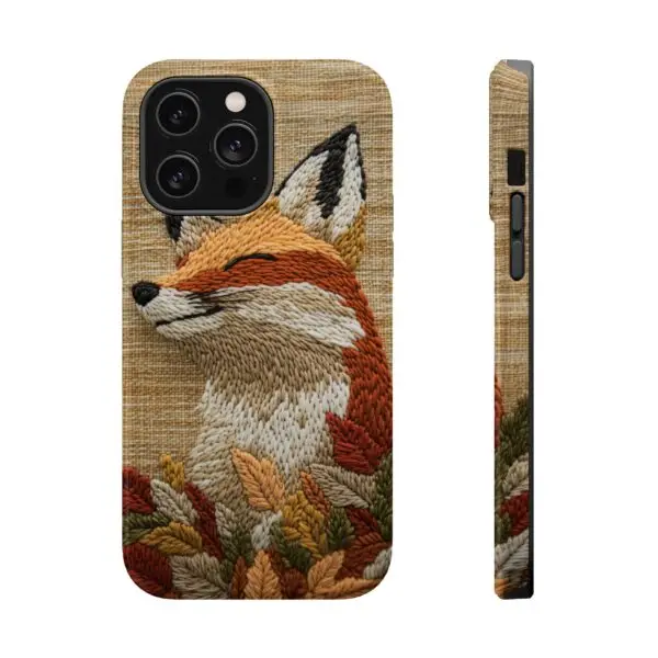 Autumn Whimsy Fox Magnetic Tough Case for iPhone and Samsung - Image 36