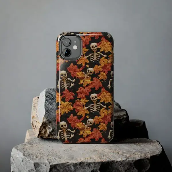 3D Autumn Skeleton Tough Phone Cases for iPhone and Samsung - Image 14