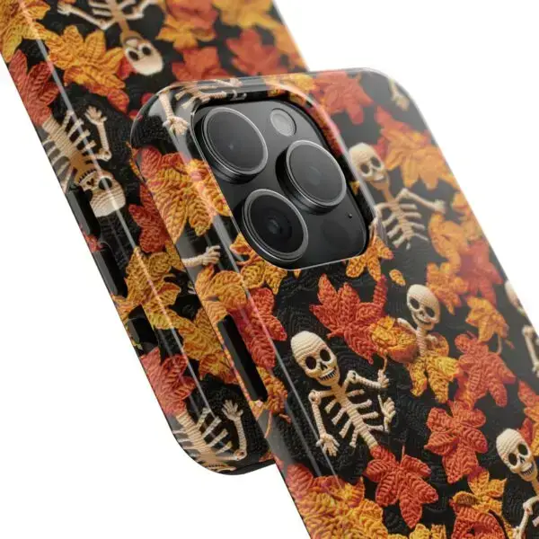 3D Autumn Skeleton Tough Phone Cases for iPhone and Samsung - Image 103