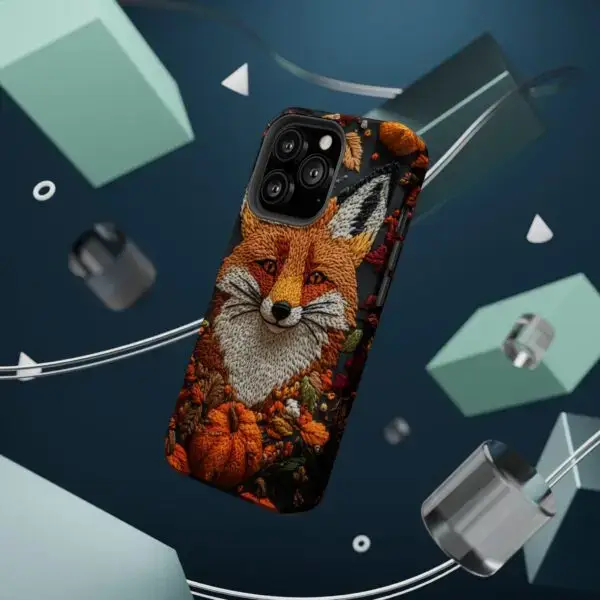 Autumn Whisper Fox Magnetic Tough Case for iPhone and Samsung - Image 68