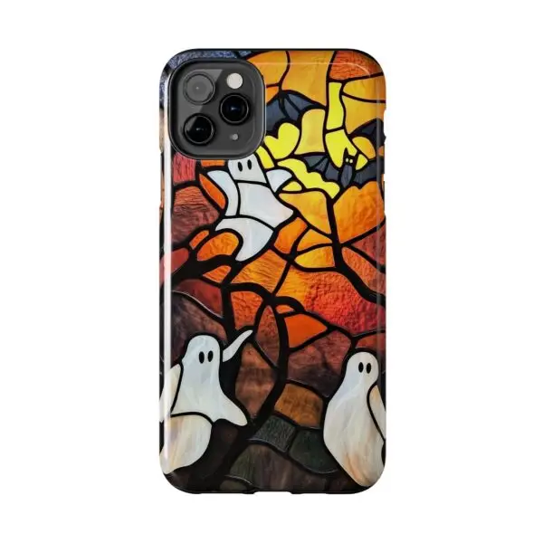 Spectral Stained Glass Halloween Tough Phone Case for iPhone and Samsung - Image 30