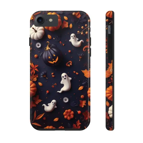 Spooky Harvest Autumn Halloween Skulls Tough Phone Cases for iPhone and Samsung - Image 7