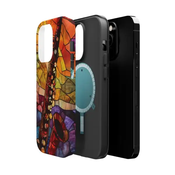 Symphonic Stained Glass Oboe Magnetic Tough Case for iPhone and Samsung - Image 22