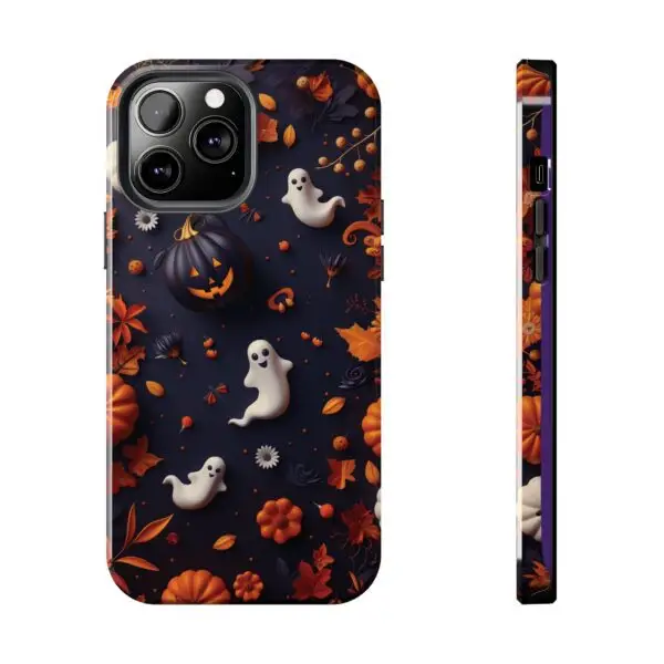 Spooky Harvest Autumn Halloween Skulls Tough Phone Cases for iPhone and Samsung - Image 77