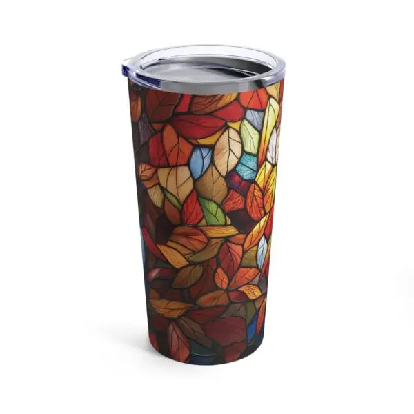 Autumn Mosaic Stainless Steel Tumbler 20oz - Image 3