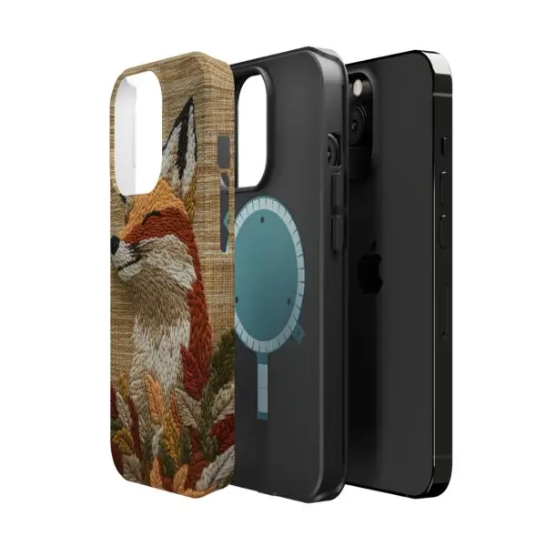 Autumn Whimsy Fox Magnetic Tough Case for iPhone and Samsung - Image 72