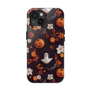Halloween Frolic 3d Autumn Halloween Tough Phone Cases for iPhone and Samsung