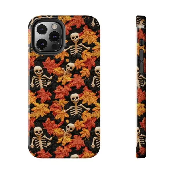 3D Autumn Skeleton Tough Phone Cases for iPhone and Samsung - Image 45