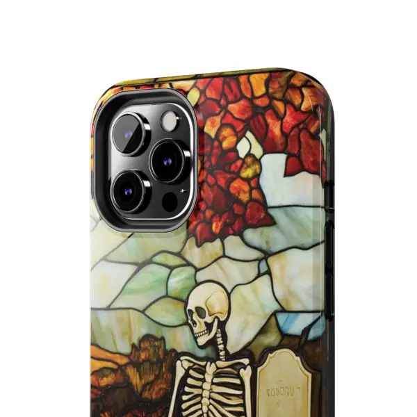 Autumn Graveyard Skeleton Tough Phone Cases for iPhone and Samsung - Image 56