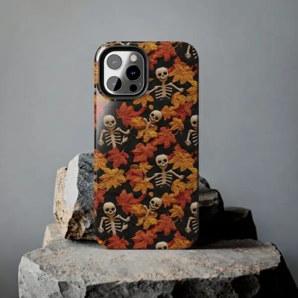 3D Autumn Skeleton Tough Phone Cases for iPhone and Samsung - Image 50