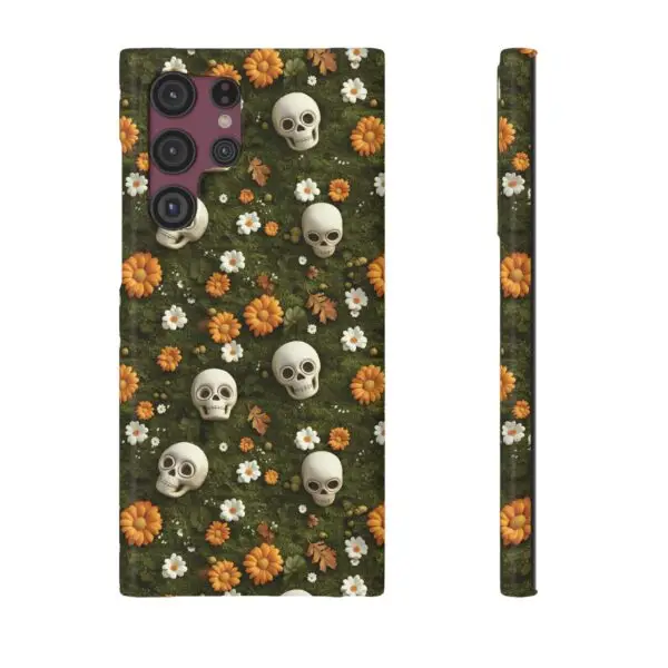 Autumn Requiem Mossy Autumn Skull Slim Phone Case for iPhone and Samsung - Image 61