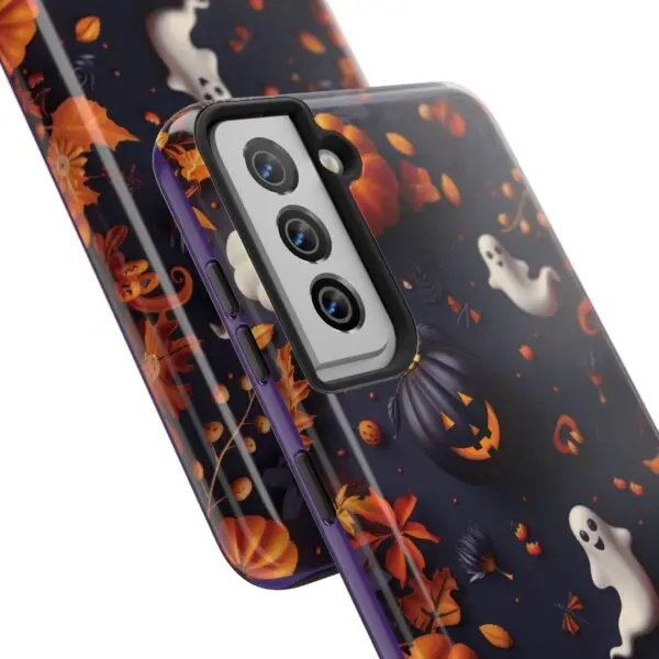 Spooky Harvest Autumn Halloween Skulls Tough Phone Cases for iPhone and Samsung - Image 122