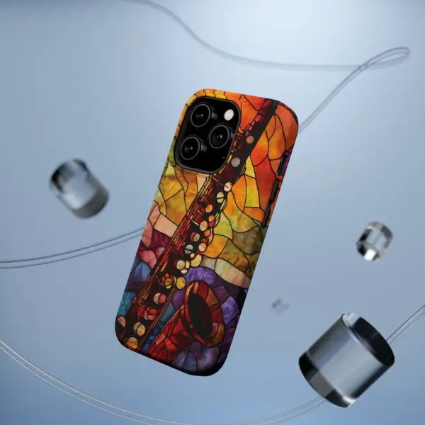 Symphonic Stained Glass Oboe Magnetic Tough Case for iPhone and Samsung - Image 25