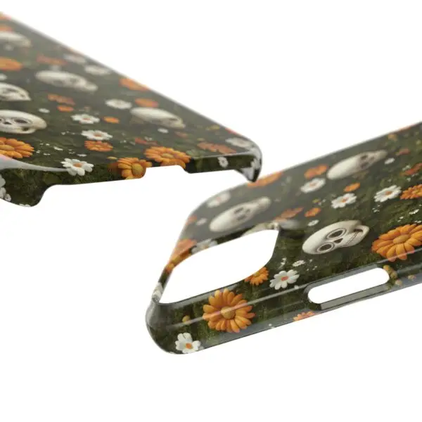 Autumn Requiem Mossy Autumn Skull Slim Phone Case for iPhone and Samsung - Image 12