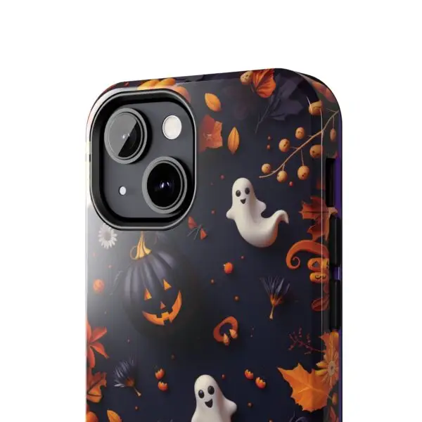 Spooky Harvest Autumn Halloween Skulls Tough Phone Cases for iPhone and Samsung - Image 68