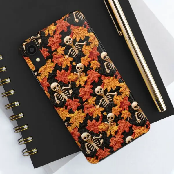 3D Autumn Skeleton Tough Phone Cases for iPhone and Samsung - Image 8
