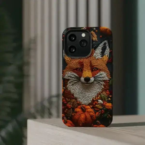 Autumn Whisper Fox Magnetic Tough Case for iPhone and Samsung - Image 69