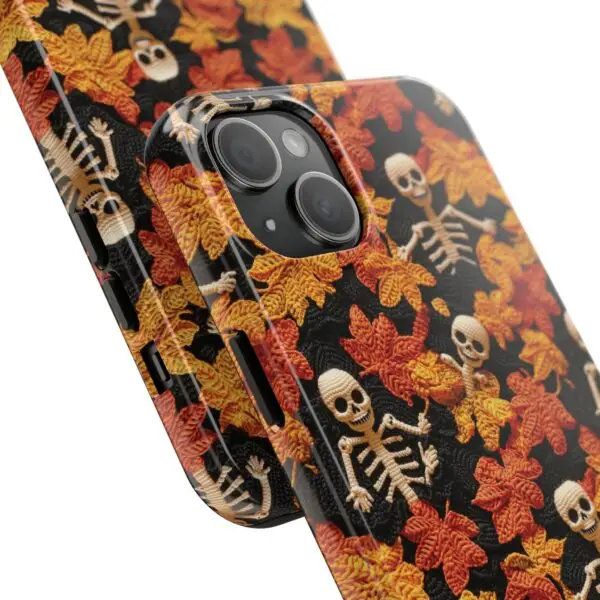 3D Autumn Skeleton Tough Phone Cases for iPhone and Samsung - Image 98