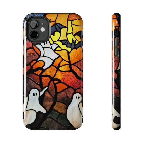 Spectral Stained Glass Halloween Tough Phone Case for iPhone and Samsung - Image 17