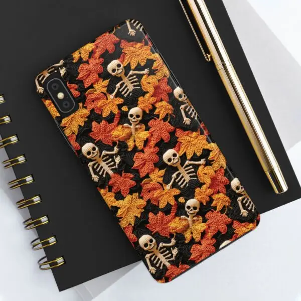 3D Autumn Skeleton Tough Phone Cases for iPhone and Samsung - Image 12
