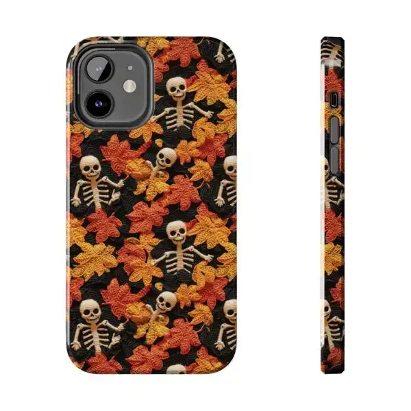 3D Autumn Skeleton Tough Phone Cases for iPhone and Samsung - Image 33