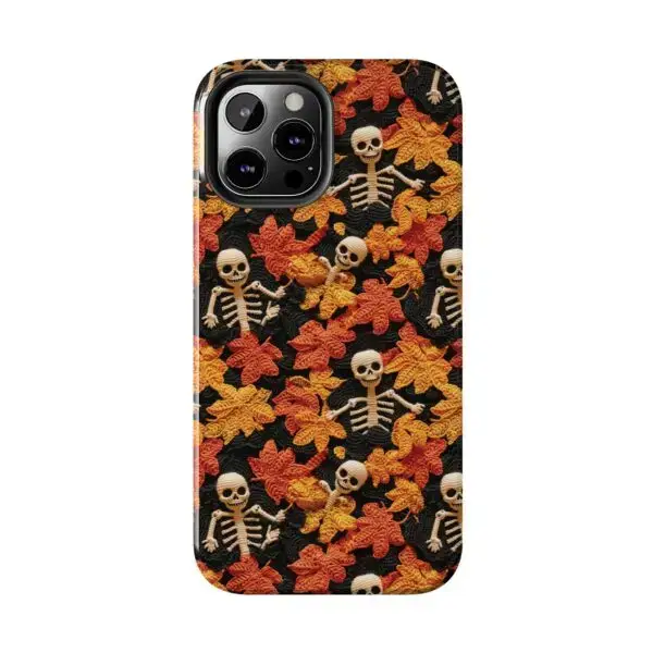 3D Autumn Skeleton Tough Phone Cases for iPhone and Samsung - Image 52