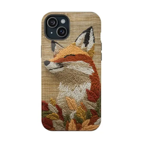 Autumn Whimsy Fox Magnetic Tough Case for iPhone and Samsung - Image 101