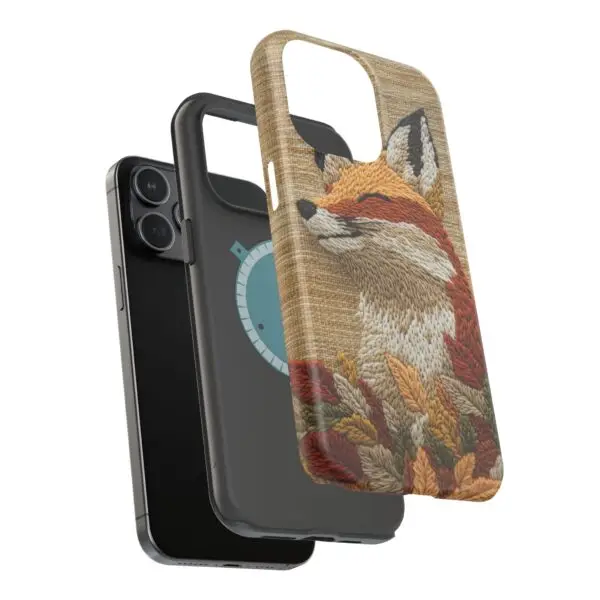 Autumn Whimsy Fox Magnetic Tough Case for iPhone and Samsung - Image 117
