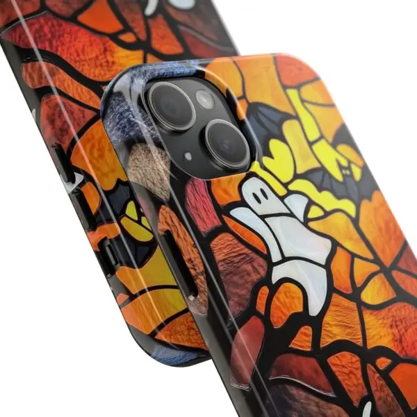 Spectral Stained Glass Halloween Tough Phone Case for iPhone and Samsung - Image 97