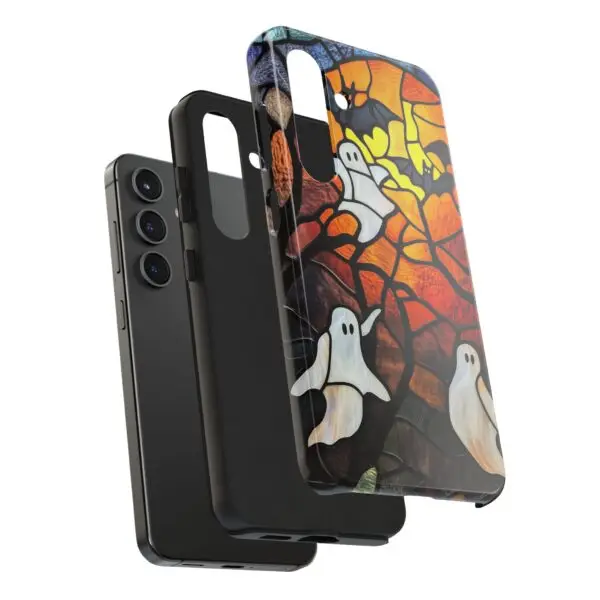 Spectral Stained Glass Halloween Tough Phone Case for iPhone and Samsung - Image 109