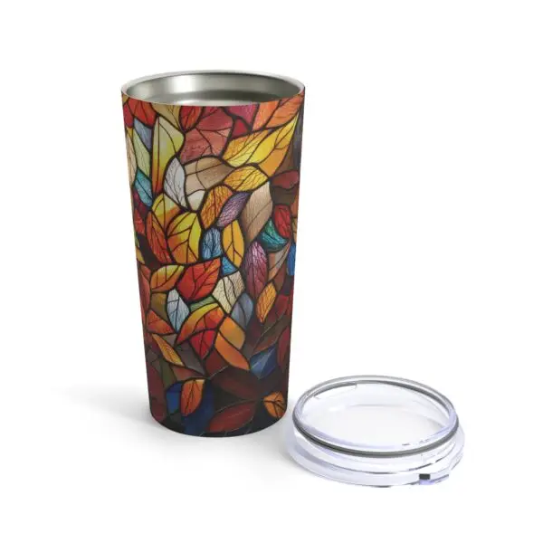 Autumn Mosaic Stainless Steel Tumbler 20oz - Image 5