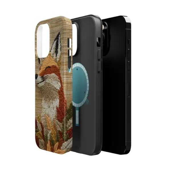 Autumn Whimsy Fox Magnetic Tough Case for iPhone and Samsung - Image 37