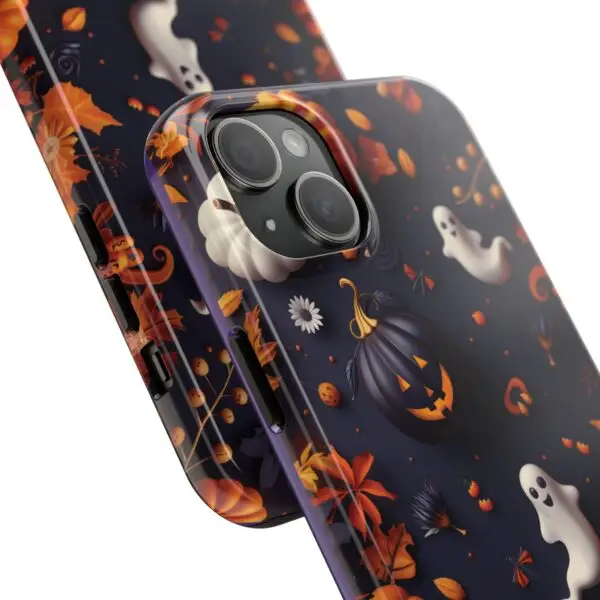 Spooky Harvest Autumn Halloween Skulls Tough Phone Cases for iPhone and Samsung - Image 97