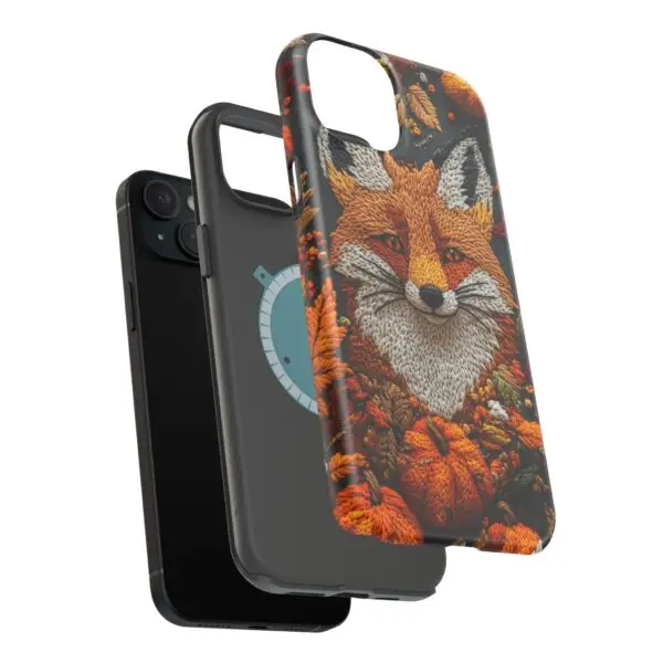 Autumn Whisper Fox Magnetic Tough Case for iPhone and Samsung - Image 107