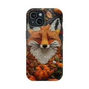 Autumn Whisper Fox Magnetic Tough Case for iPhone and Samsung